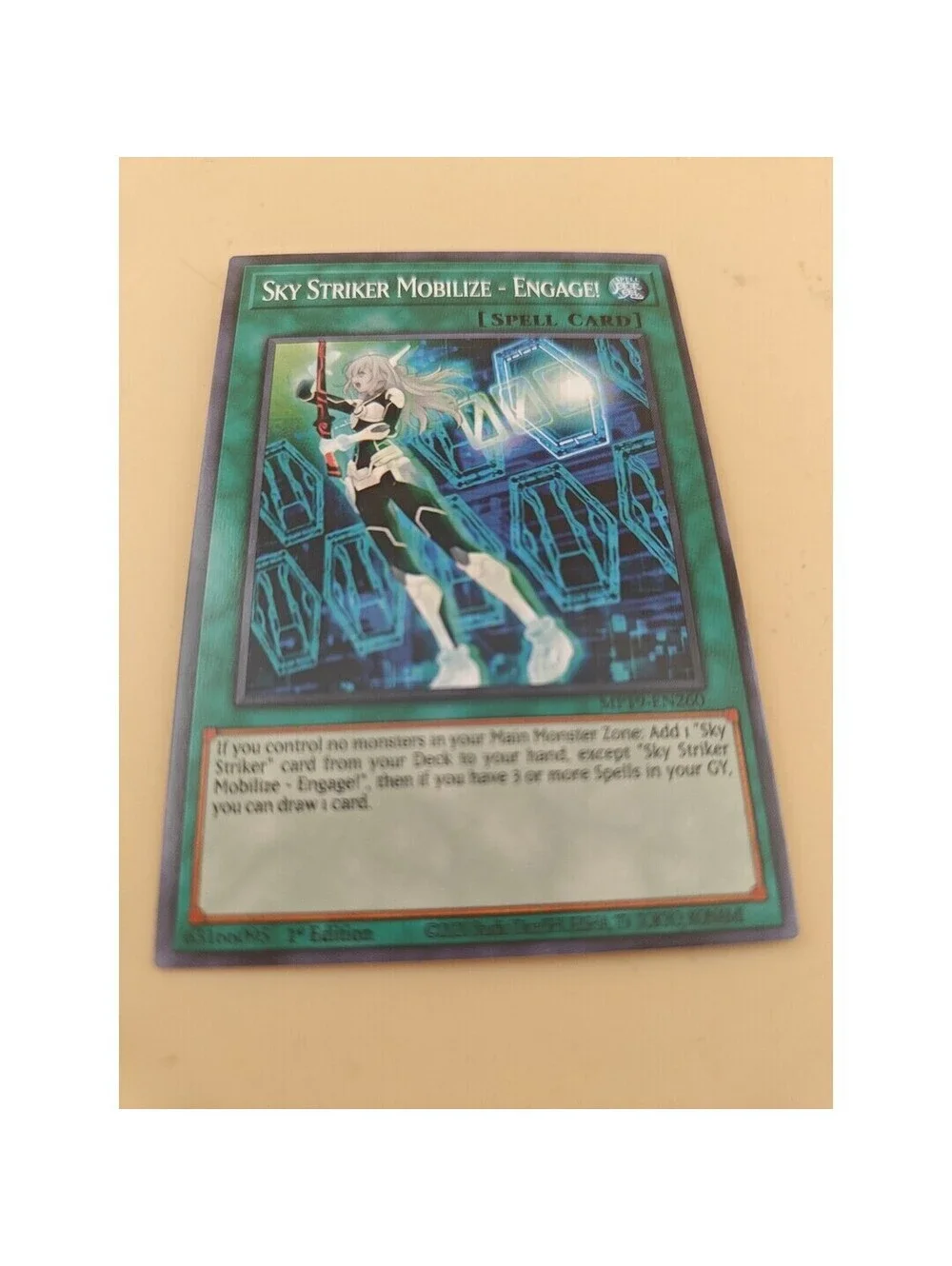 Yu-Gi-Oh! Sky Striker Mobilize - Engage! MP19-EN260 Ultra Rare 1st Edition LP